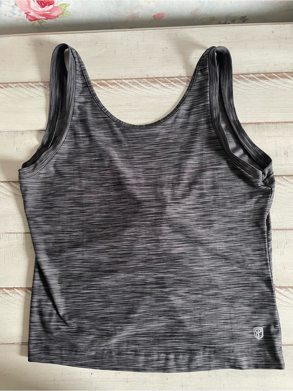 Born Primitive Gray Twist Tank top